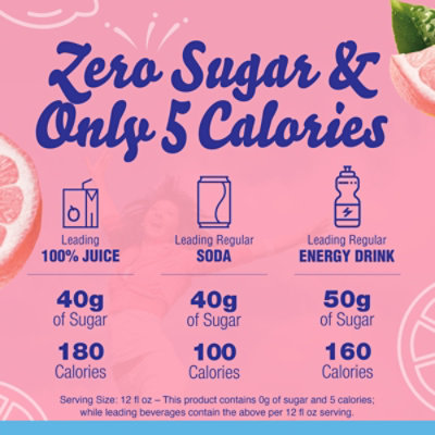 Crystal Light Pink Lemonade Naturally Flavored Powdered Drink Mix - 6 Count - Image 2