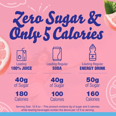 Crystal Light Pink Lemonade Naturally Flavored Powdered Drink Mix - 6 Count - Image 3