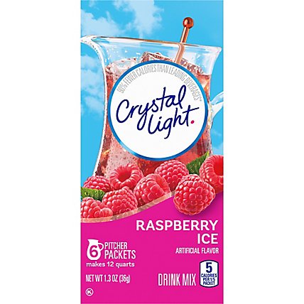 Crystal Light Drink Mix Raspberry Ice - 1.3 Oz - Image 4