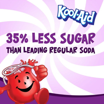 Kool-Aid Sugar-Sweetened Grape Artificially Flavored Powdered Soft Drink Mix Canister - 19 Oz - Image 3