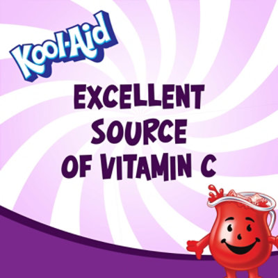 Kool-Aid Sugar-Sweetened Grape Powdered Soft Drink Mix - 19 Oz - Image 3