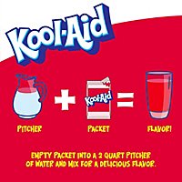 Kool-Aid Unsweetened Cherry Artificially Flavored Powdered Soft Drink Mix Packet - 0.13 Oz - Image 2