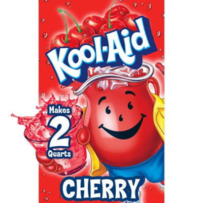 Kool-Aid Unsweetened Cherry Artificially Flavored Powdered Soft Drink Mix Packet - 0.13 Oz - Image 2