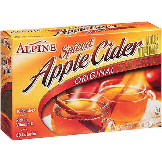 Alpine Original Spiced Apple Cider Instant Drink Mix - 7.4 Oz