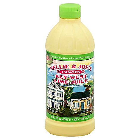 Nellie & Joes Juice Key West Lime - 16 Fl. Oz.