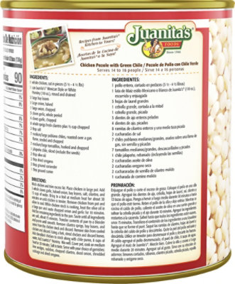 Juanitas Foods Hominy Mexican Style Can - 110 Oz - Image 6