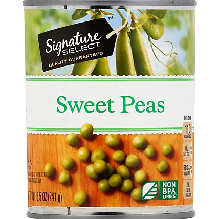 Signature SELECT Peas Sweet - 8.5 Oz - Image 2