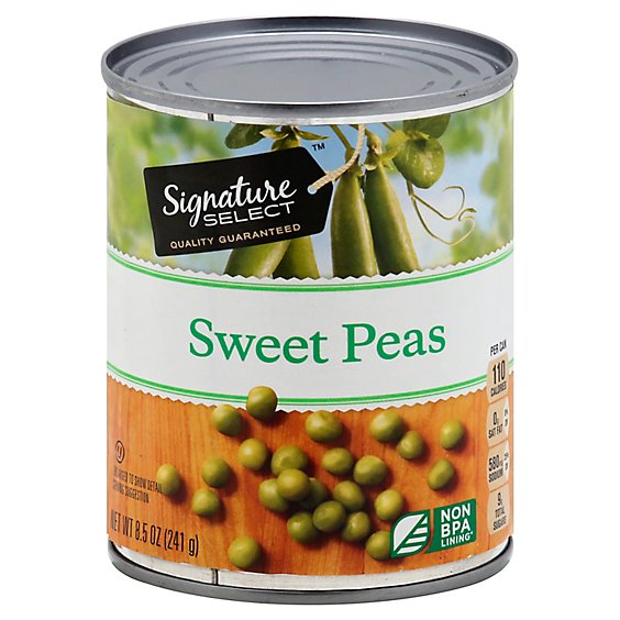 Signature SELECT Peas Sweet - 8.5 Oz