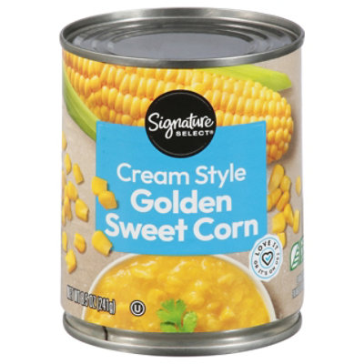 Signature SELECT Corn Golden Sweet Cream Style Can - 8.5 Oz - Image 1