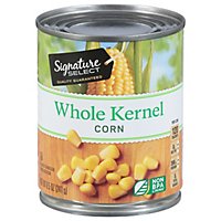Signature SELECT Corn Whole Kernel Golden Sweet Can - 8.5 Oz - Image 1