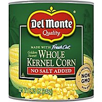 Del Monte Fresh Cut Corn Whole Kernel Golden Sweet No Salt Added - 8.75 Oz - Image 2