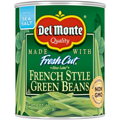 Del Monte Green Beans Blue Lake French Style - 8 Oz - Image 1