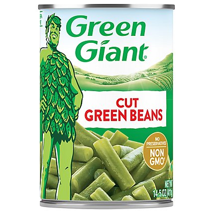 Green Giant Beans Green Cut - 14.5 Oz - Image 2