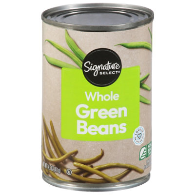 Signature SELECT Beans Green Whole Can - 14.5 Oz - Image 3