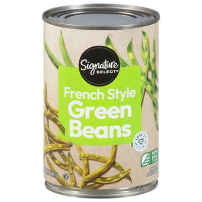 Signature SELECT Beans Green French Style - 14.5 Oz - Image 1