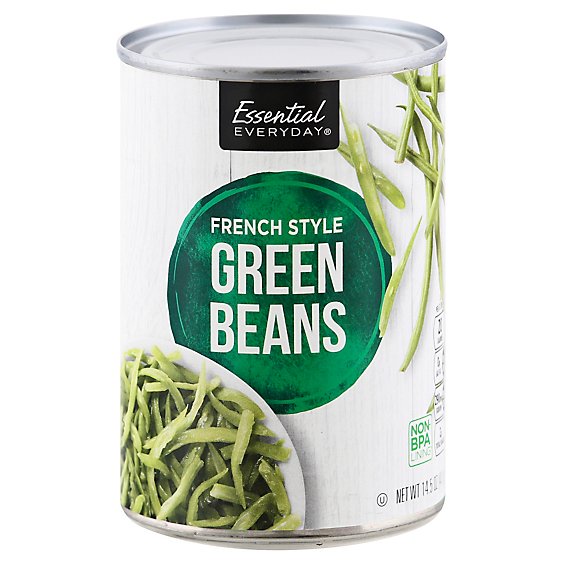 Signature SELECT Beans Green French Style - 14.5 Oz