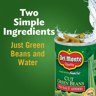 Del Monte Fresh Cut Green Beans Cut Blue LakeNo Salt Added - 14.5 Oz - Image 5