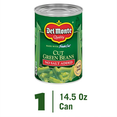 Del Monte Fresh Cut Green Beans Cut Blue LakeNo Salt Added - 14.5 Oz - Image 3