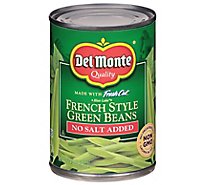Del Monte Fresh Cut Green Beans Blue Lake French Style No Salt Added - 14.5 Oz