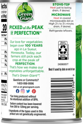 Green Giant Beans Green Cut Low Sodium - 14.5 Oz - Image 6