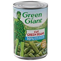 Green Giant Beans Green Cut Low Sodium - 14.5 Oz - Image 1