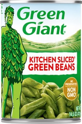 Green Giant Beans Green Kitchen Sliced - 14.5 Oz - Image 2