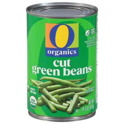 O Organics Beans Green Cut - 14.5 Oz
