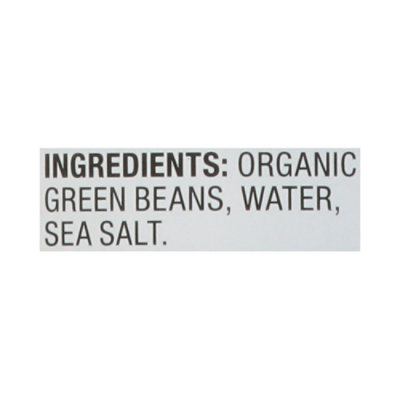 O Organics Beans Green Cut - 14.5 Oz - Image 4
