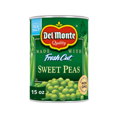 Del Monte Fresh Cut Peas Sweet with Natural Sea Salt - 15 Oz - Image 1