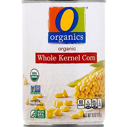 O Organics Organic Corn Whole Kernel - 15.25 Oz - Image 2