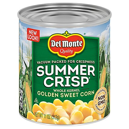 Del Monte Summer Crisp Corn Whole Kernel Golden Sweet - 11 Oz - Image 1