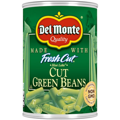 Del Monte Fresh Cut Green Beans Cut Blue Lake - 14.5 Oz