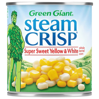 Green Giant SteamCrisp Corn Whole Kernel Super Sweet Yellow & White - 11 Oz - Image 1