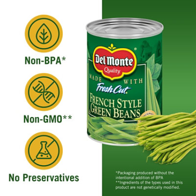 Del Monte Fresh Cut Green Beans Blue Lake French Style - 14.5 Oz - Image 2