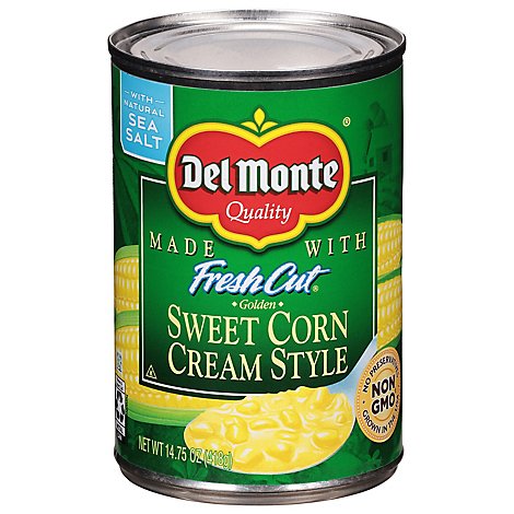 Del Monte Fresh Cut Corn Cream Style Golden Sweet - 14.75 Oz