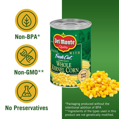 Del Monte Fresh Cut Corn Whole Kernel - 15.25 Oz - Image 3