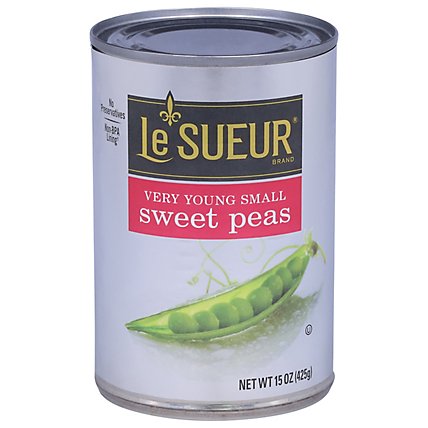 Le Sueur Peas Sweet Very Young Small - 15 Oz - Image 3