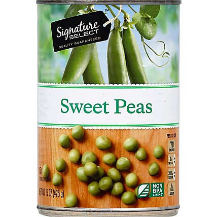 Signature SELECT Peas Sweet - 15 Oz - Image 2