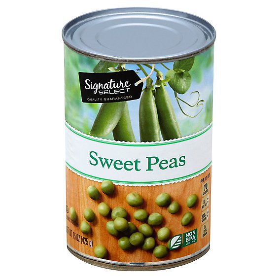Signature SELECT Peas Sweet - 15 Oz
