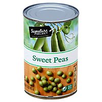 Signature SELECT Peas Sweet - 15 Oz - Image 1