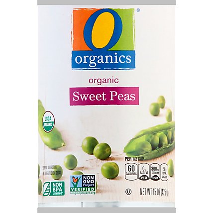 O Organics Organic Peas Sweet - 15 Oz - Image 2