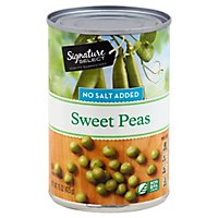 Signature SELECT Peas Sweet No Salt Added Can - 15 Oz - Image 1