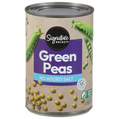 Signature SELECT Peas Sweet No Salt Added Can - 15 Oz - Image 1