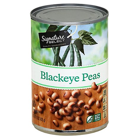 Signature SELECT Beans Blackeye - 15 Oz