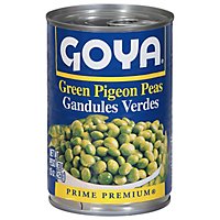 Goya Pigeon Peas Green Premium - 15 Oz - Image 1