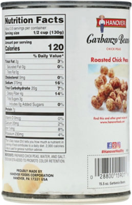 Hanover Beans Garbanzo - 15.5 Oz - Image 5