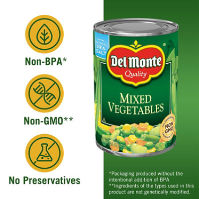 Del Monte Mixed Vegetables - 14.5 Oz - Image 2