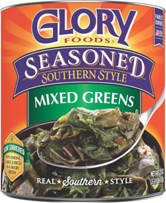 Glory Foods Seasoned Southern Style Greens Mixed - 27 Oz - Image 2