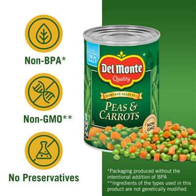 Del Monte Special Blends Peas & Carrots - 14.5 Oz - Image 2