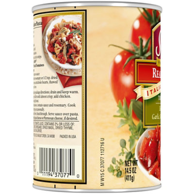 S&W Tomatoes Diced Premium Ready-Cut Italian Recipe - 14.5 Oz - Image 2